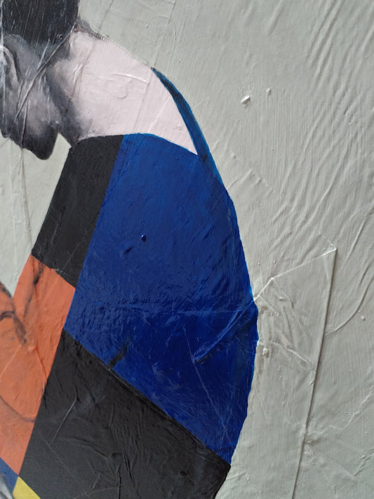 QUADRO RAGAZZA POP MODERNO