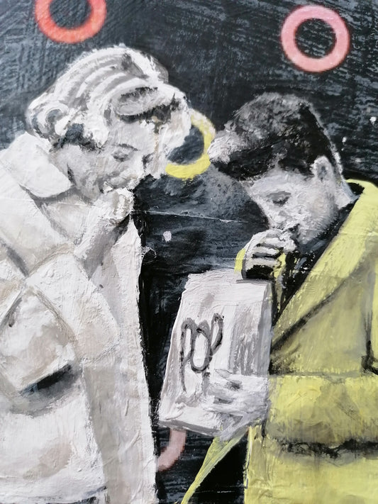 QUADRO VINTAGE BAMBINI ANNI 50