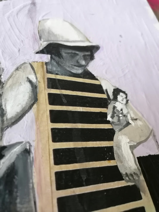 QUADRO MADRE E FIGLIA VINTAGE