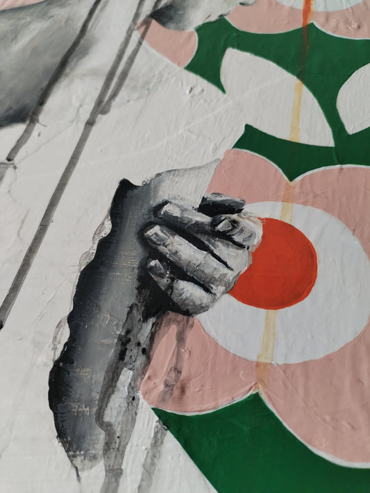 QUADRO DONNA VINTAGE FIORI