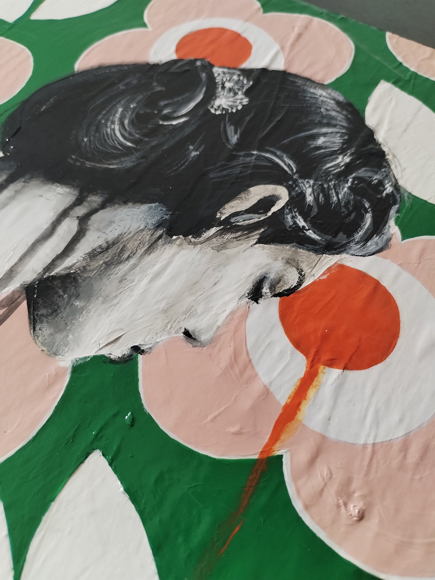 QUADRO DONNA VINTAGE FIORI