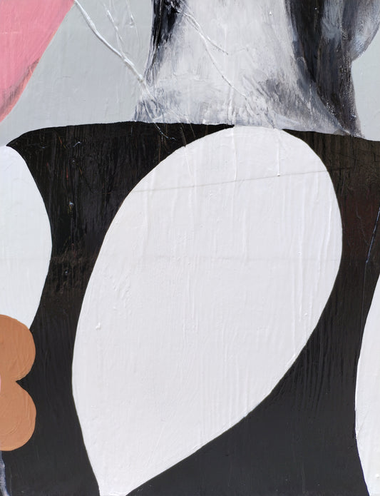 QUADRO VINTAGE POP RITRATTO DONNA