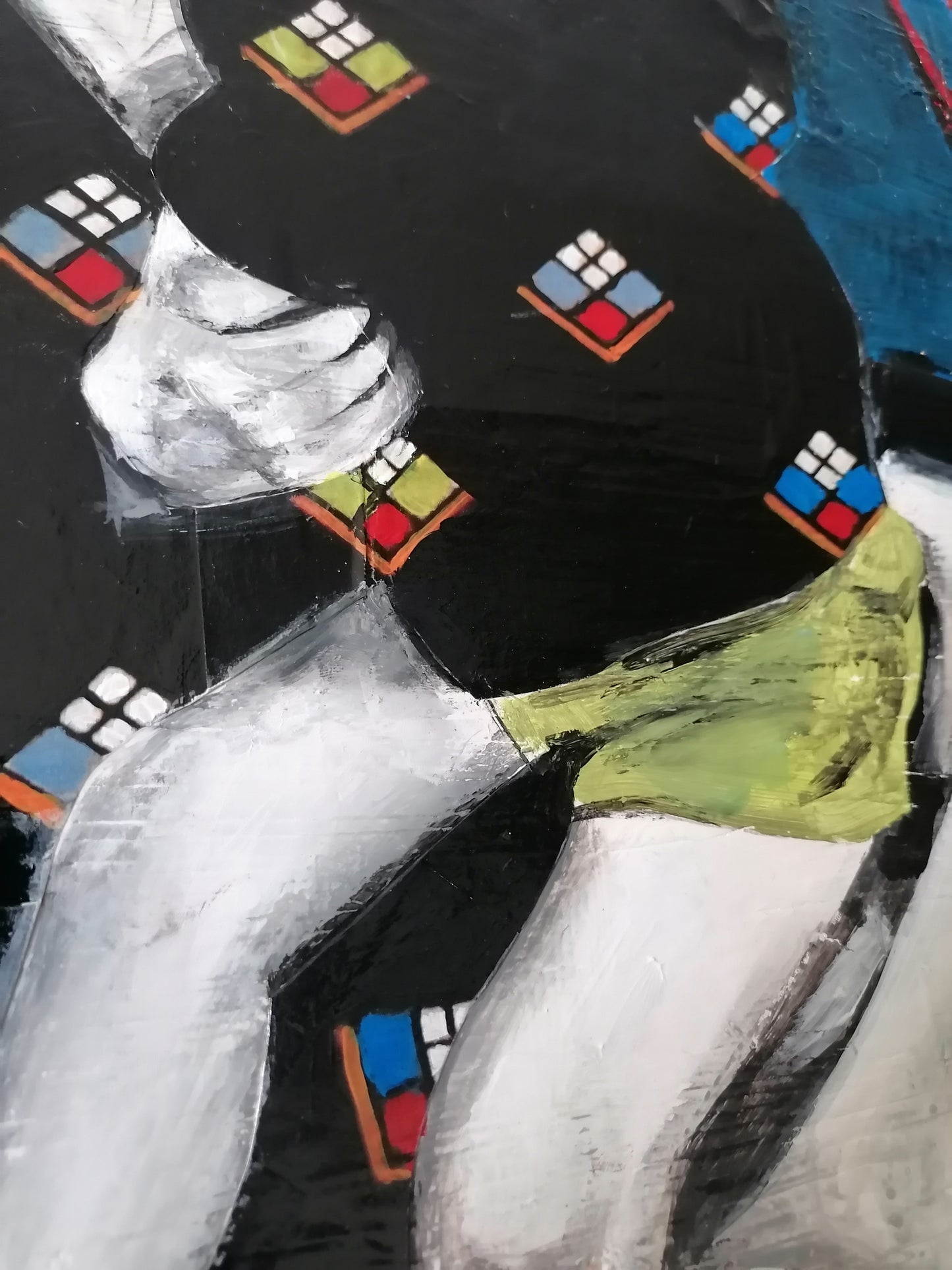 QUADRO VINTAGE MADRE E FIGLIO