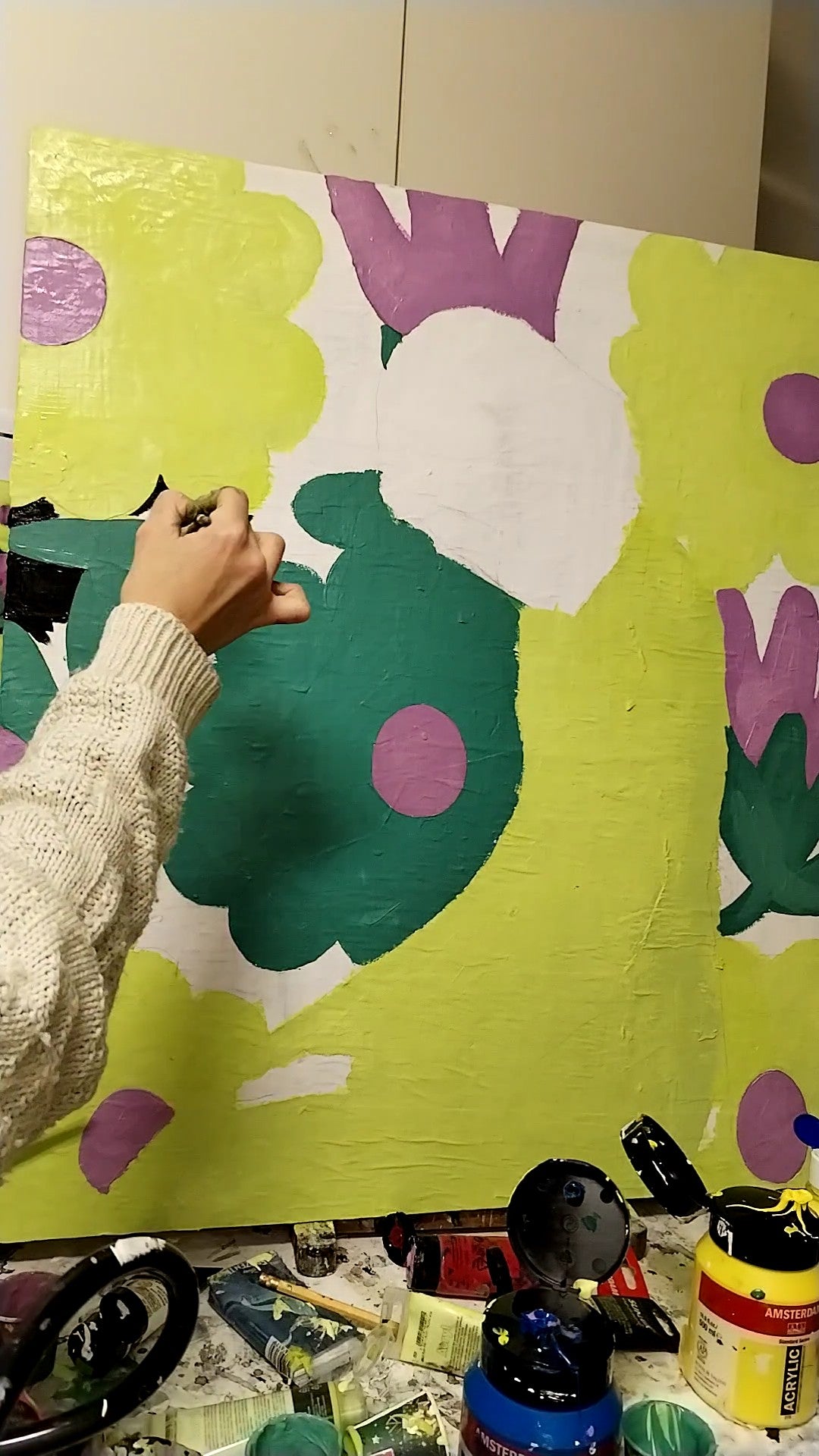 QUADRO DONNA POP FLOREALE