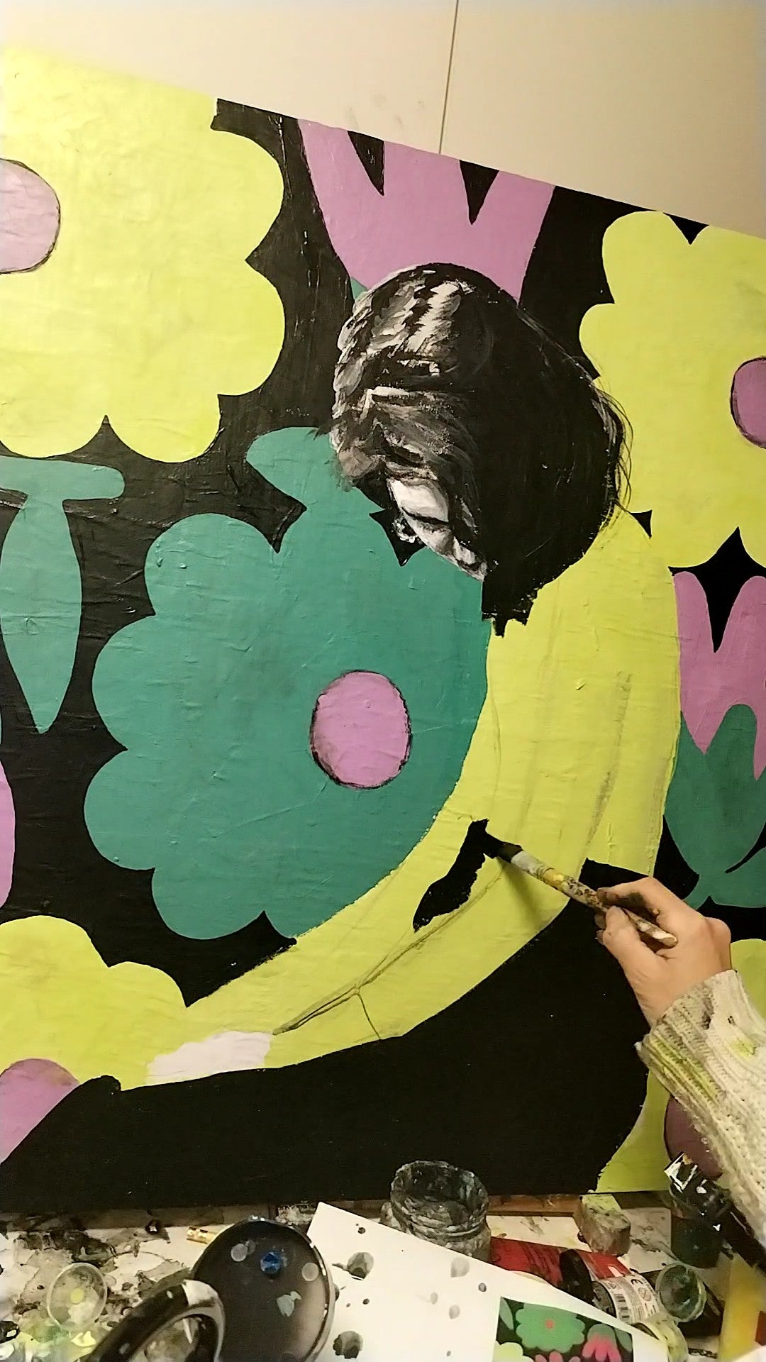 QUADRO DONNA POP FLOREALE