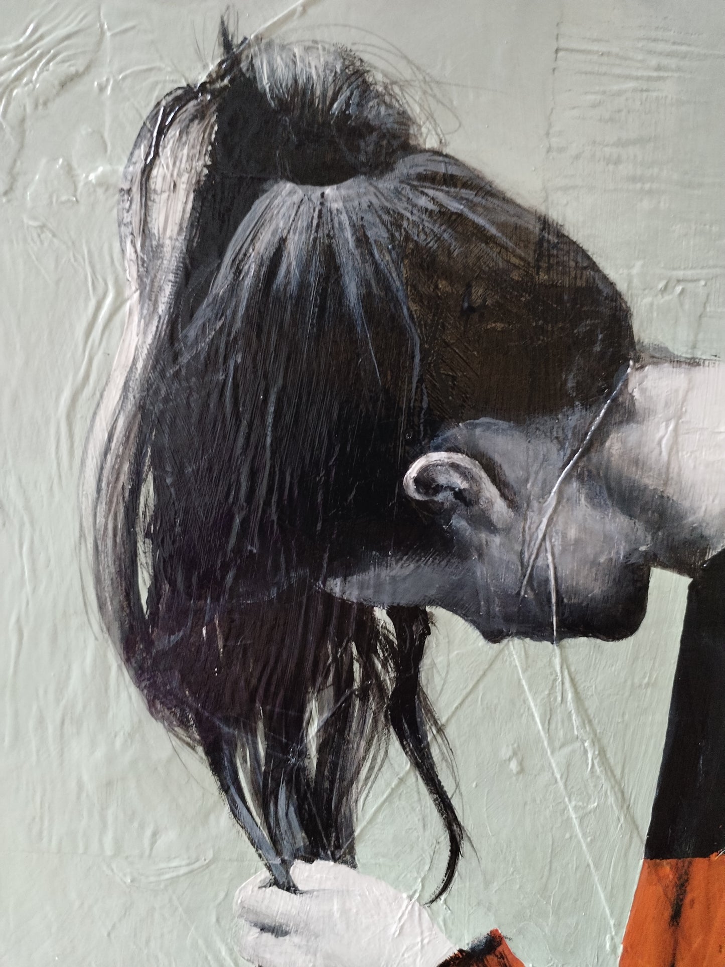 QUADRO RAGAZZA POP MODERNO