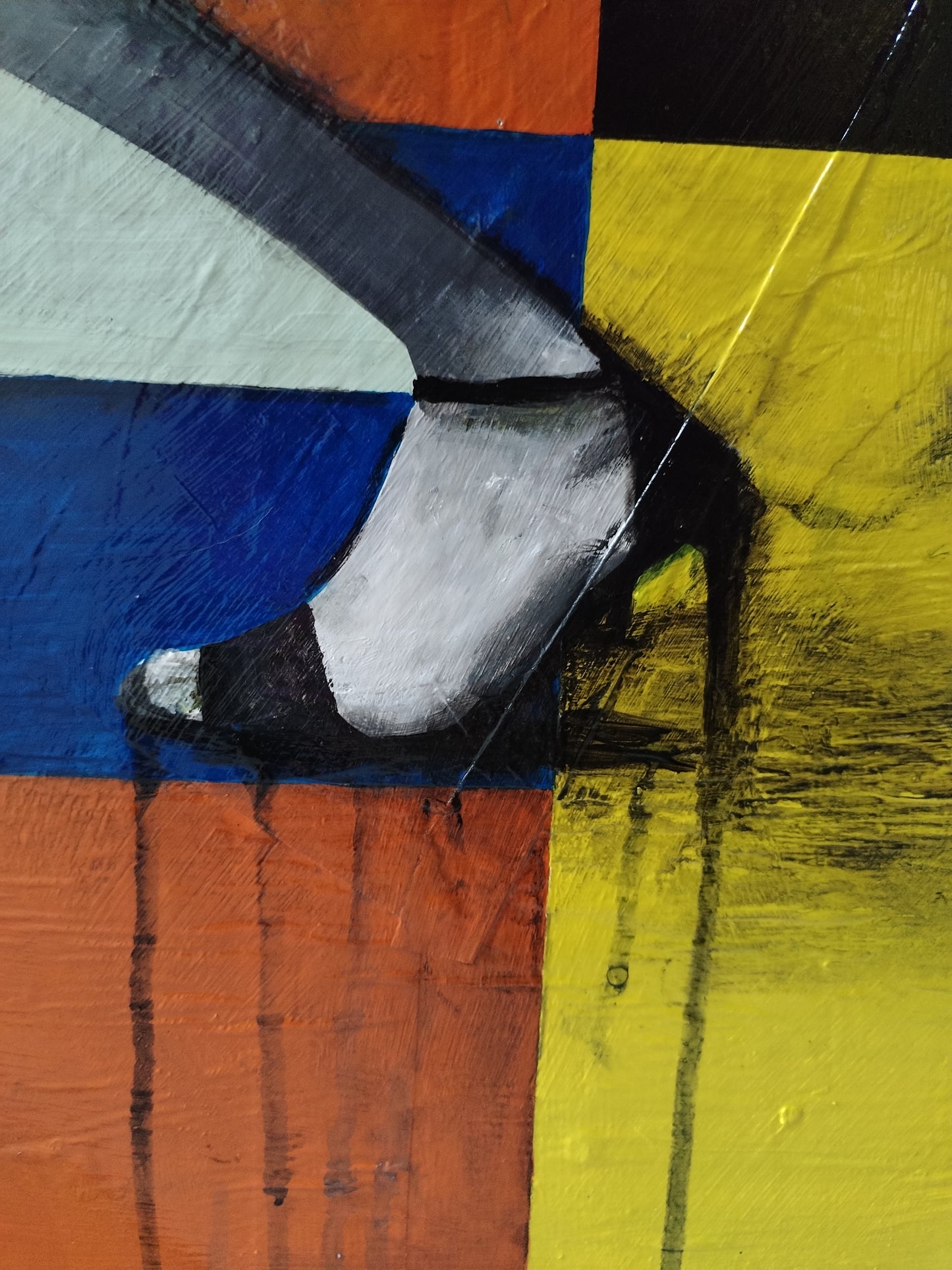 QUADRO RAGAZZA POP MODERNO