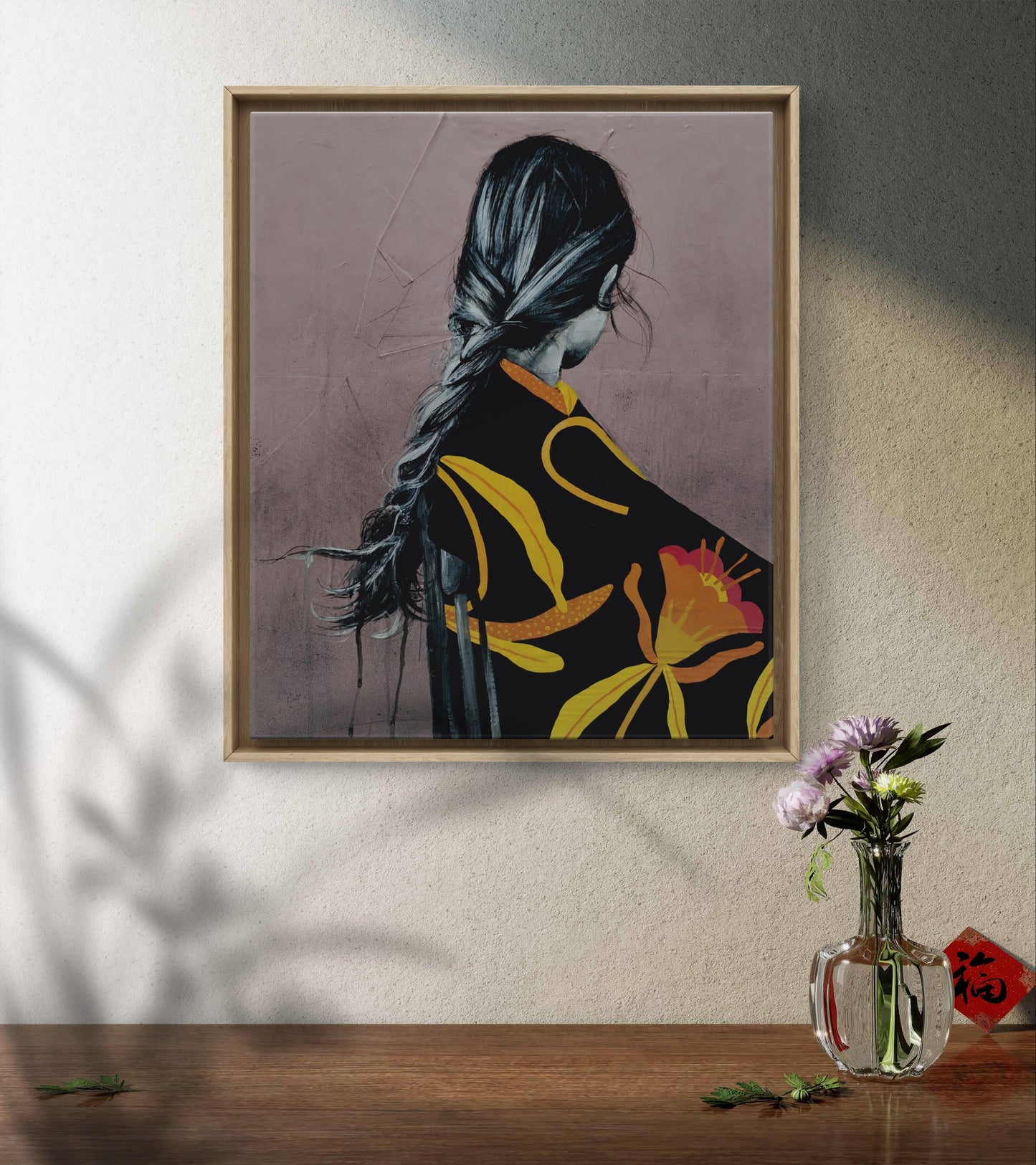 QUADRO VINTAGE DONNA FLOREALE