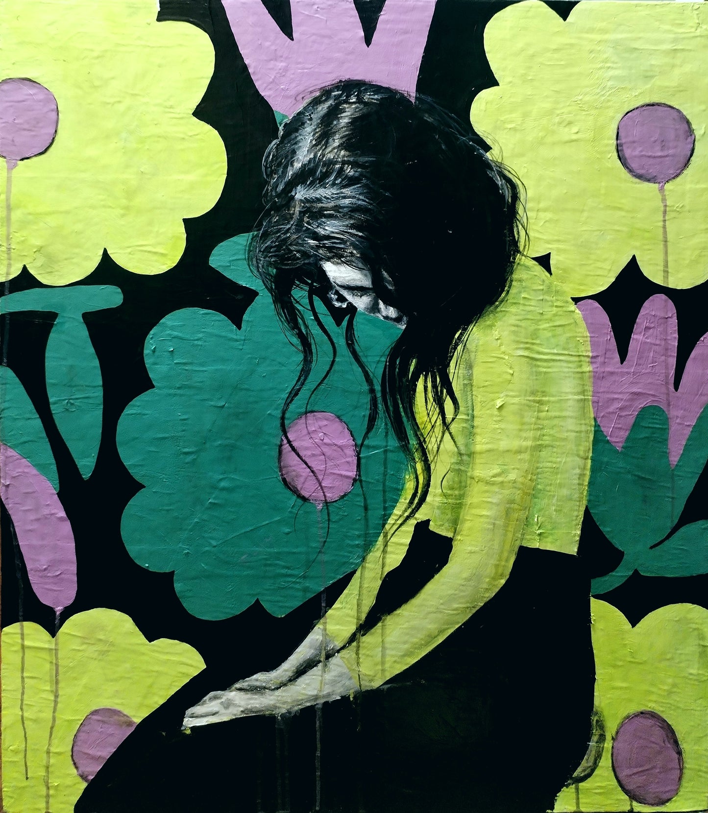 QUADRO DONNA POP FLOREALE