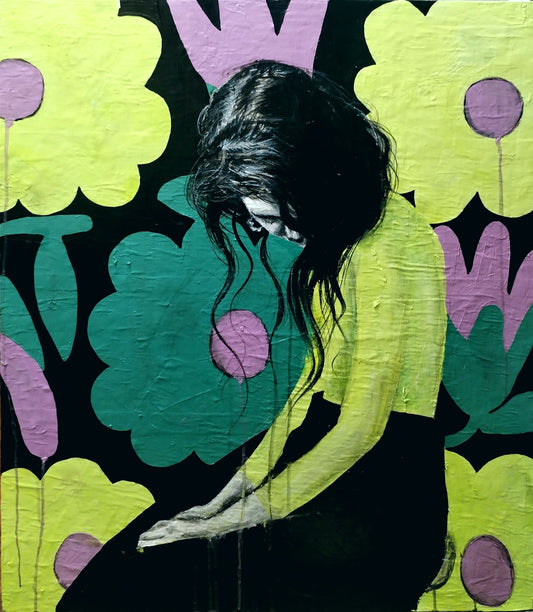 QUADRO DONNA POP FLOREALE