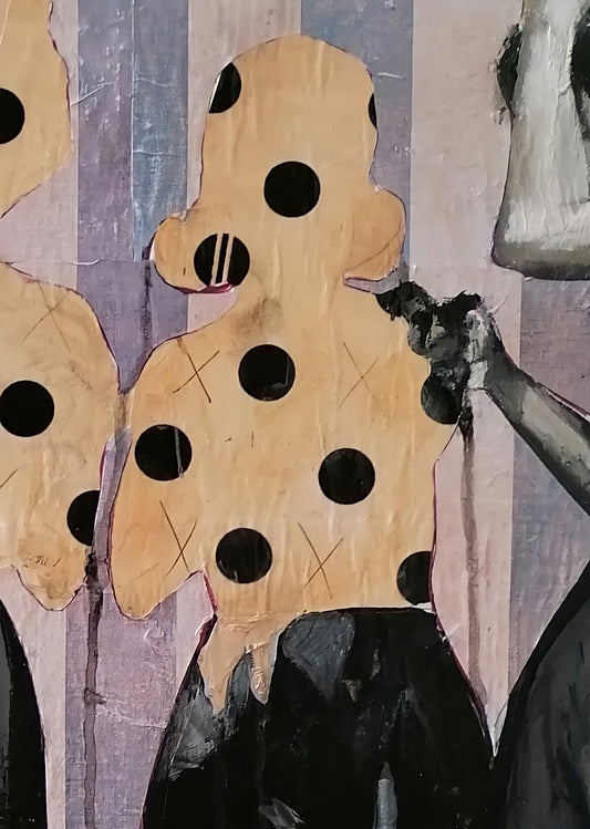 QUADRO DONNE VINTAGE