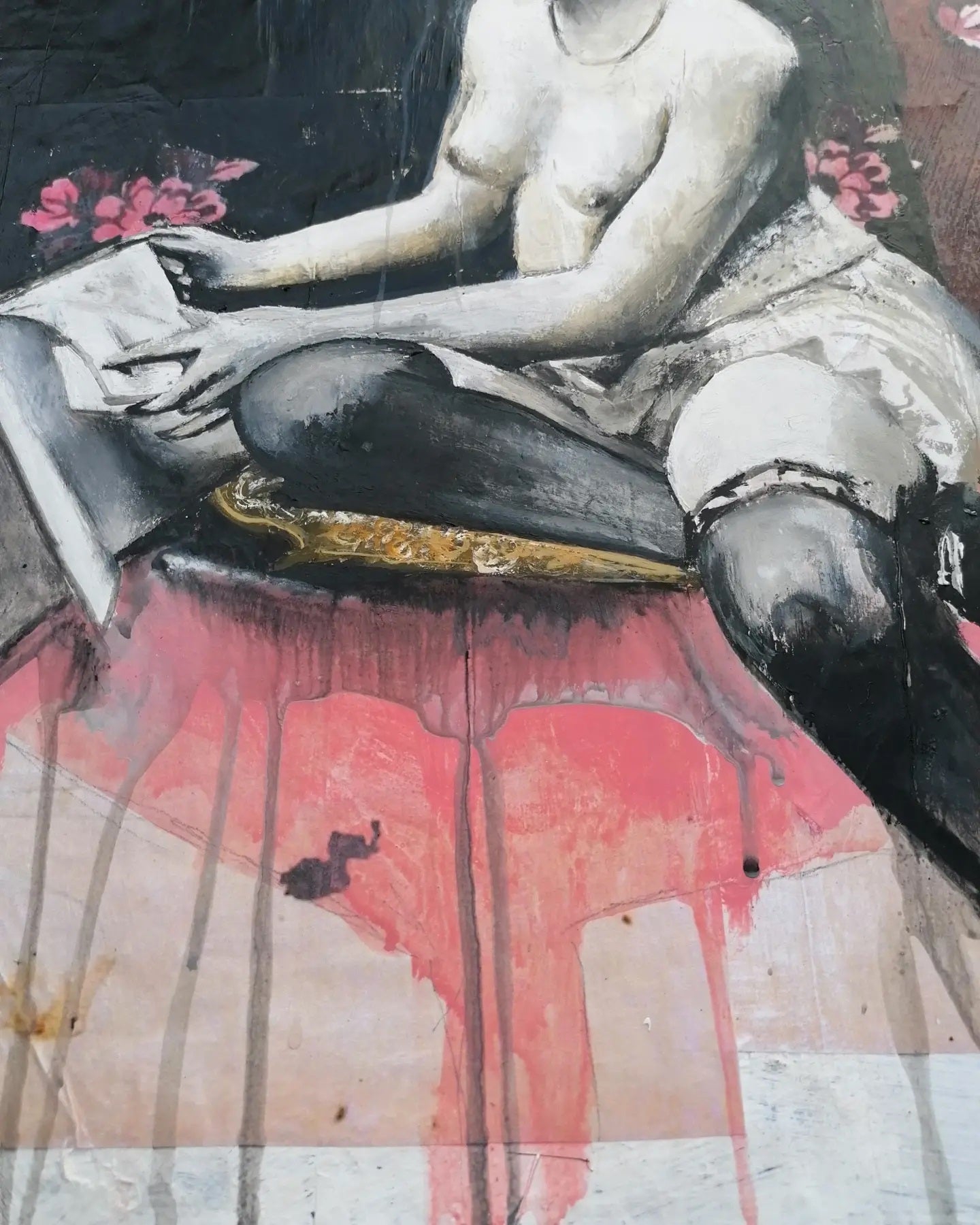 QUADRO DONNA NUDO VINTAGE