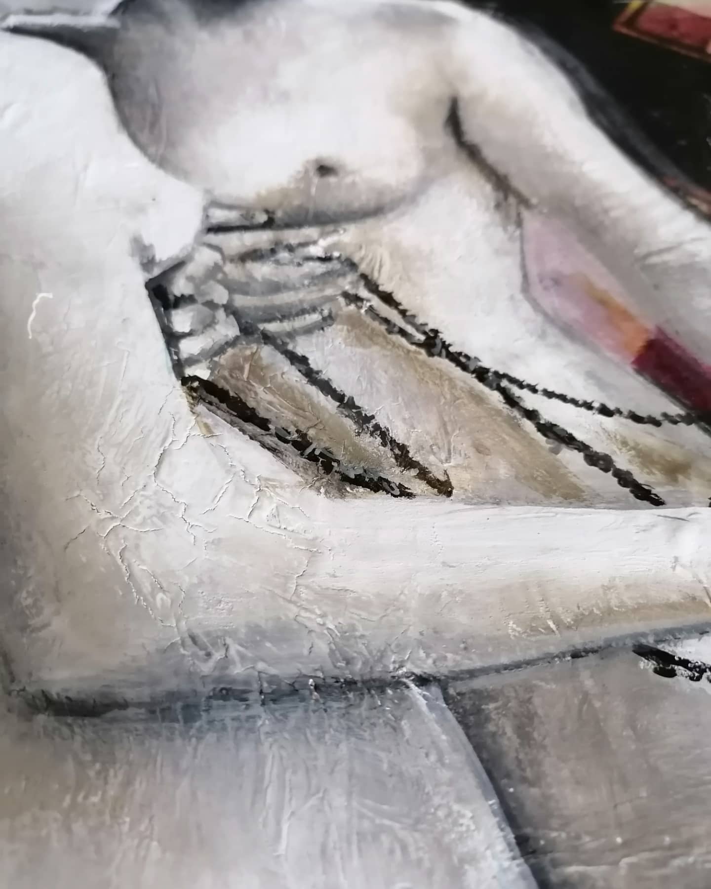 QUADRO VINTAGE NUDI DONNE