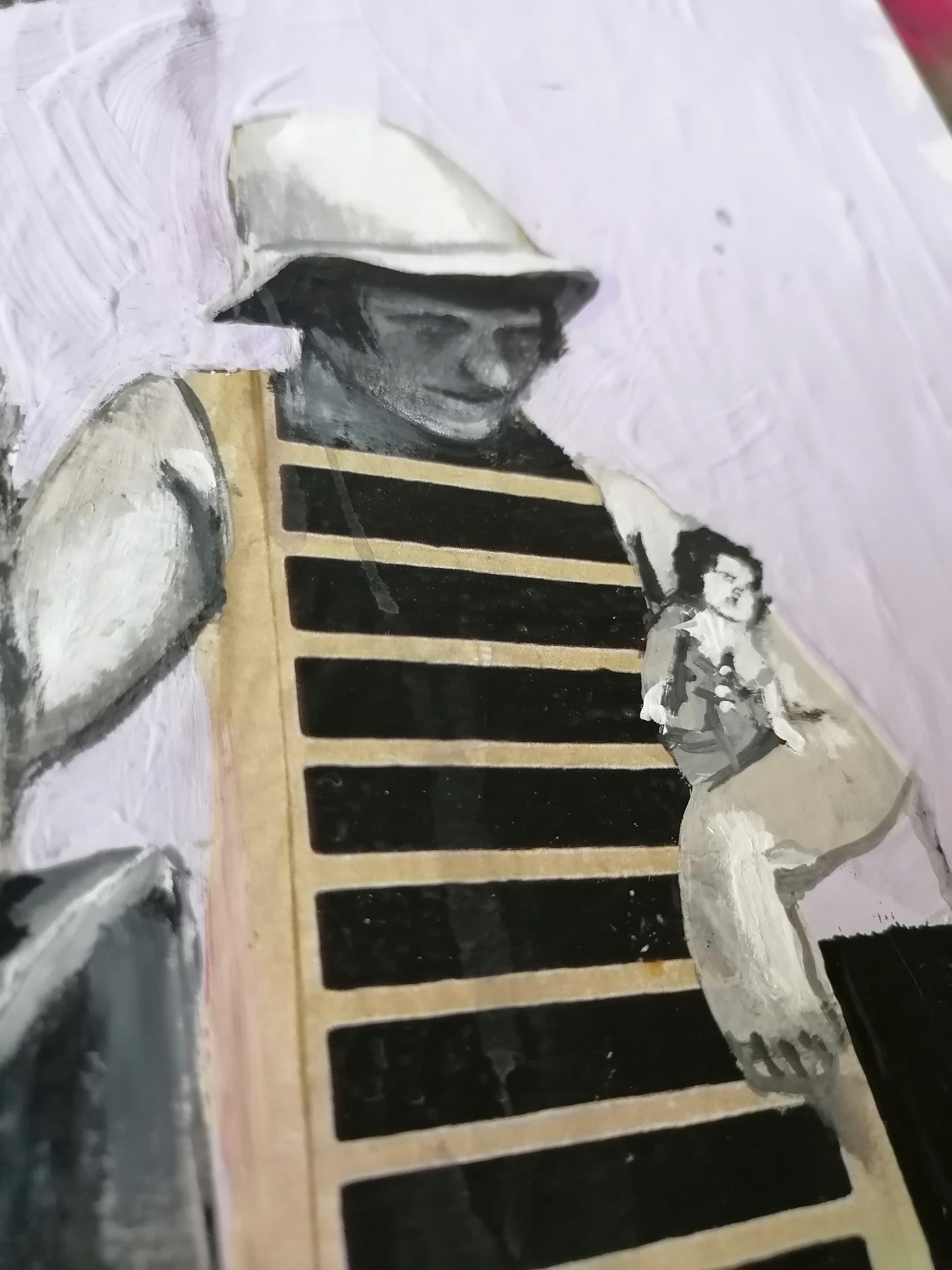 QUADRO MADRE E FIGLIA VINTAGE