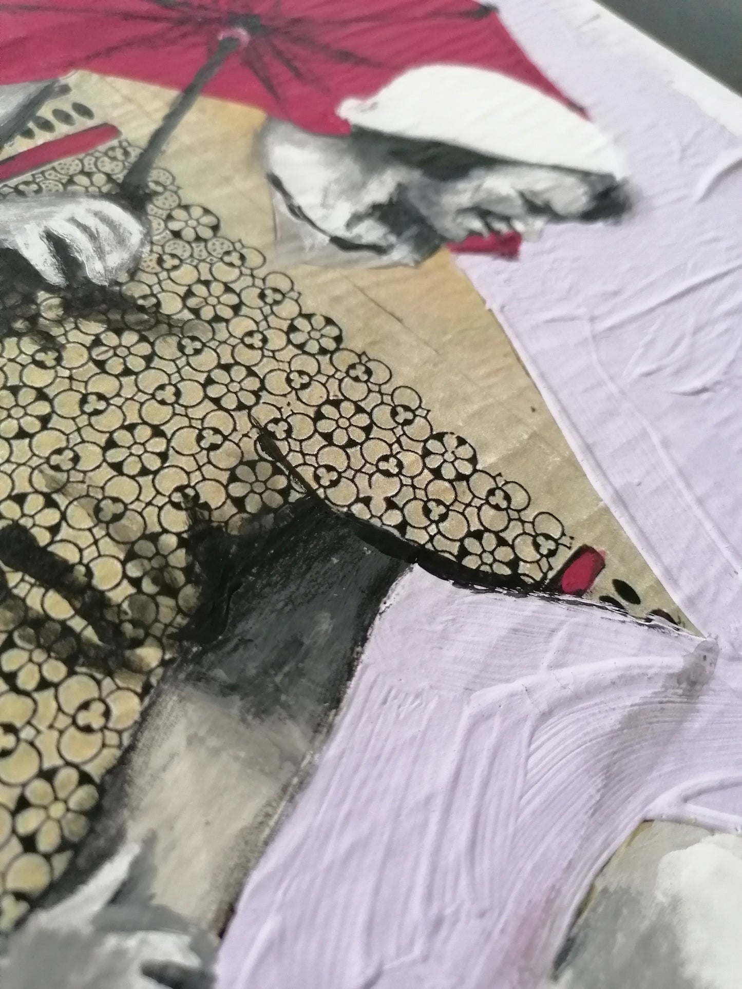 QUADRO MADRE E FIGLIA VINTAGE