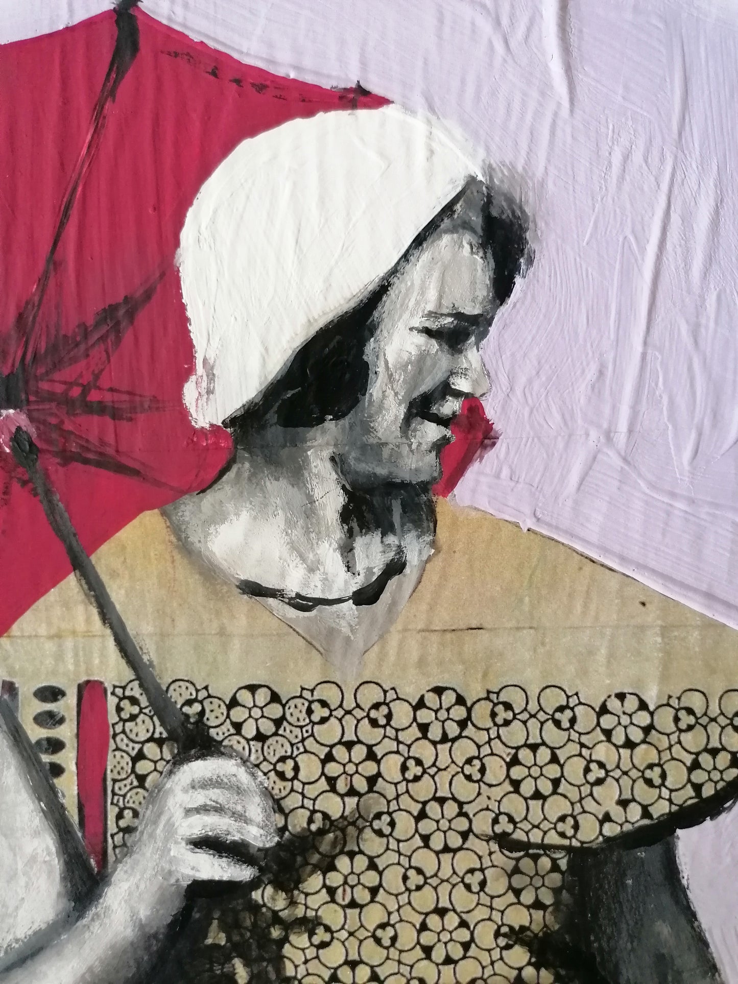 QUADRO MADRE E FIGLIA VINTAGE