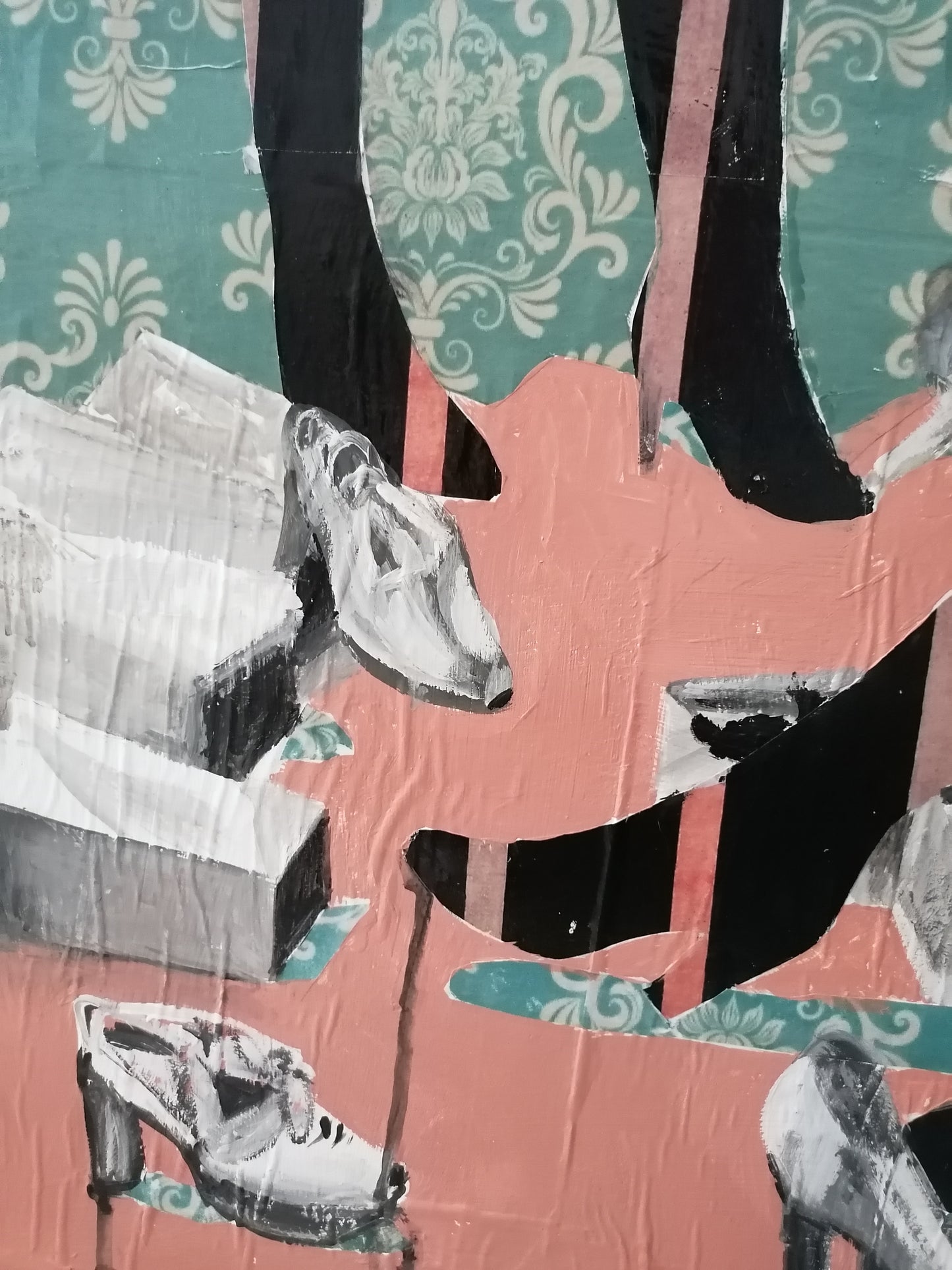 QUADRO VINTAGE DONNE SHOPPING