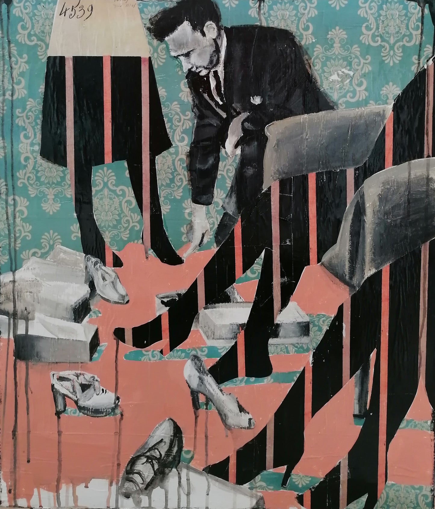 QUADRO VINTAGE DONNE SHOPPING