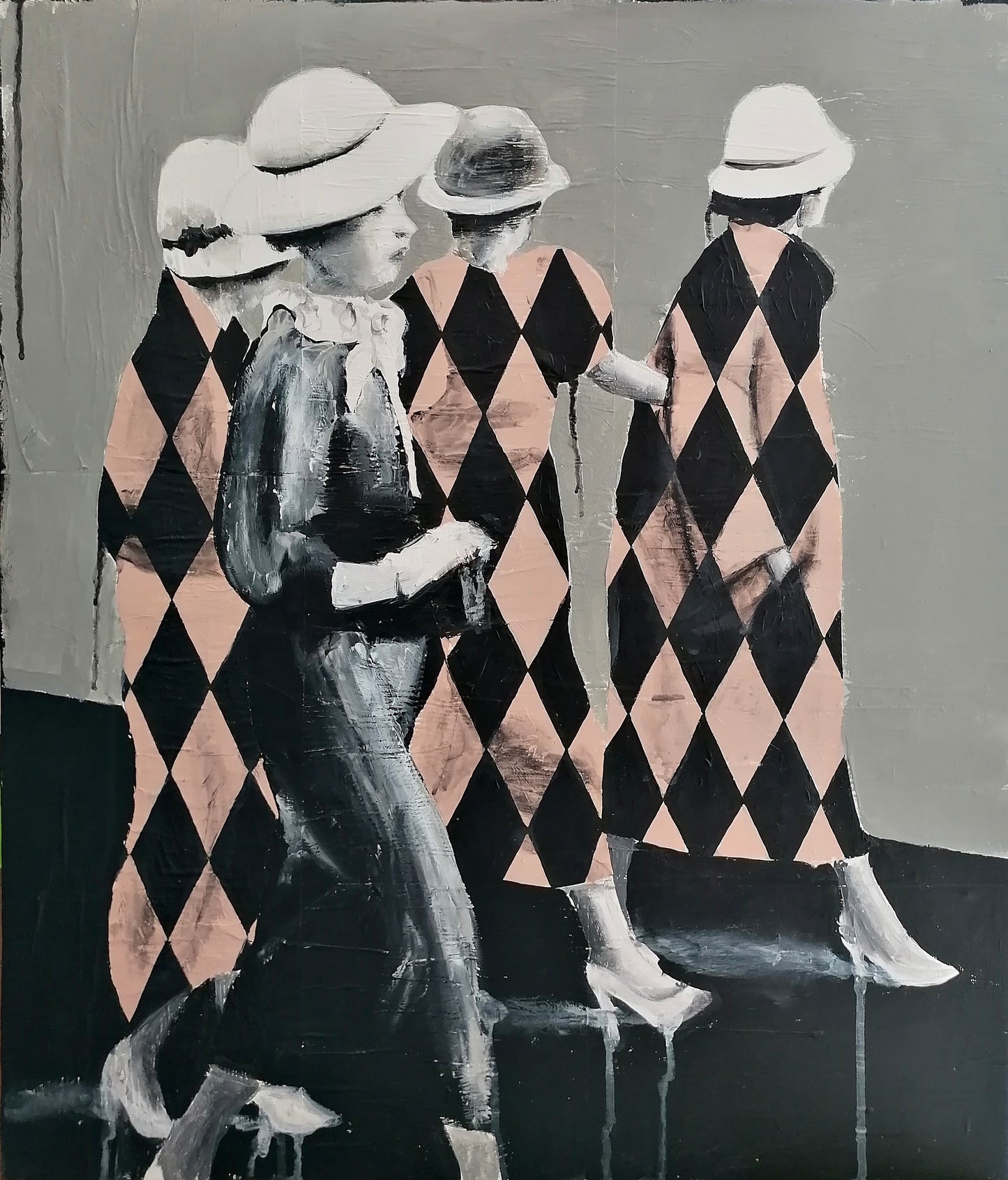 QUADRO DONNE VINTAGE